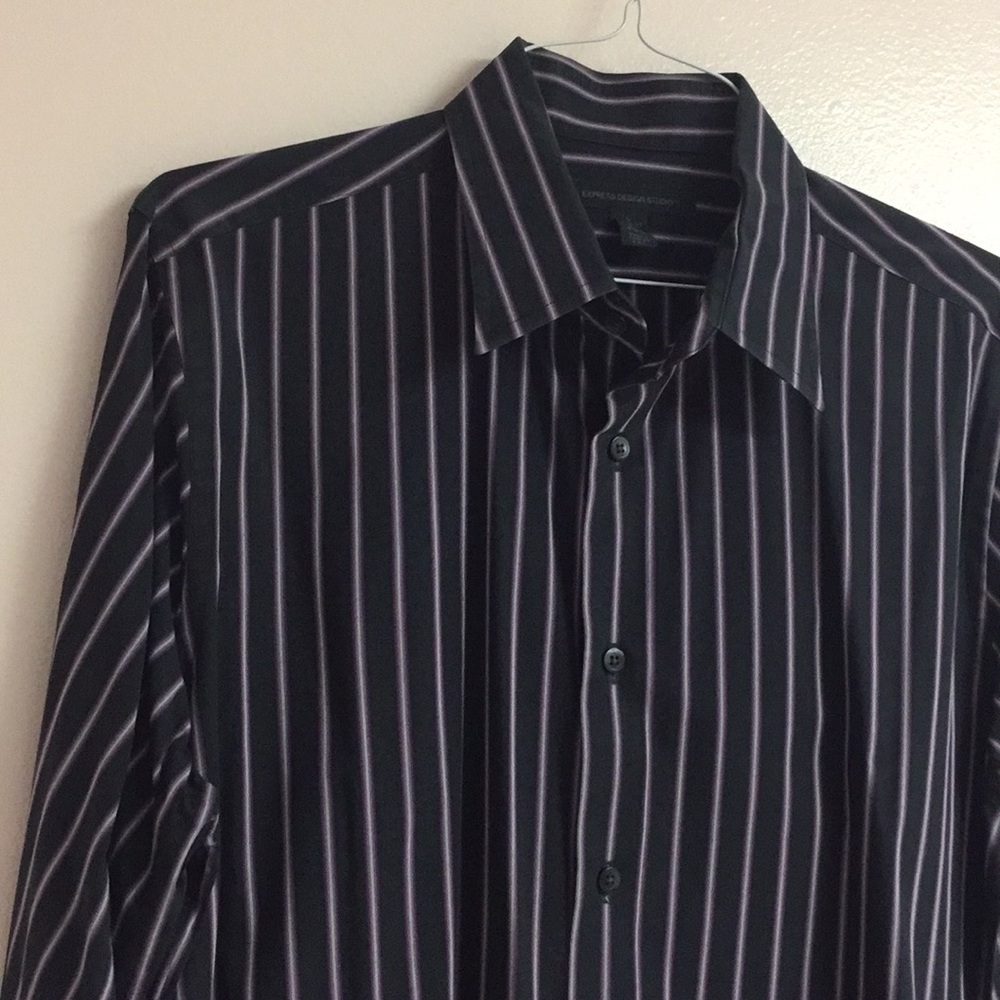 EXPRESS Button Down Shirt size L Large
